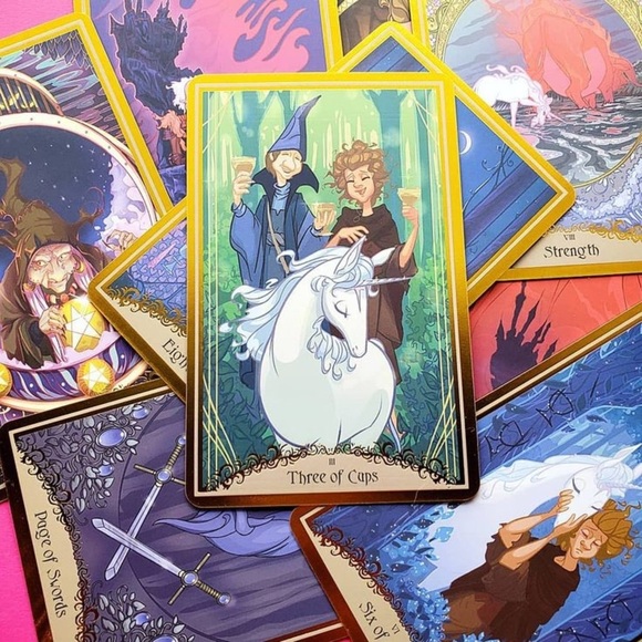 The Last Unicorn Tarot Card Deck - Picture 2 of 4